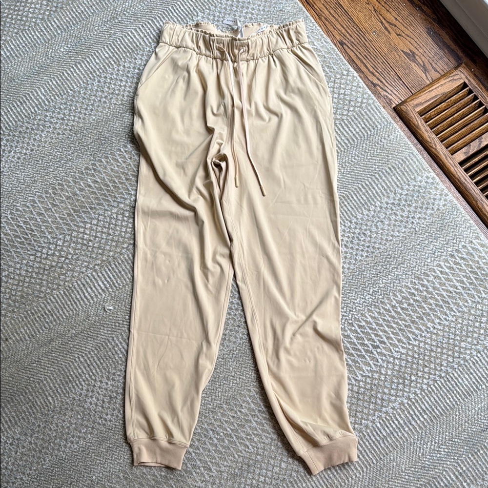 Beige Lululemon Jogger Pants Size 6